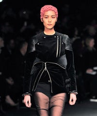 Givenchy Invents A New Peplum Using Motorcycle Jackets givenchy-peplum
