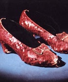 Click Your Heels and Cough Up $3 Million For Dorothy's Ruby Slippers rub slippers main
