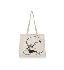 Finally, we can take our favorite wacky almost-octogenarian with us when we shop! Karl Lagerfeld Canvas Shopper, $31, available at Karl Lagerfeld. Karl-Lagerfeld-10