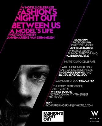 W Times Square - invite