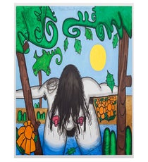 Carroll Dunham
Next bathers, four (wash), 2012
Mixed media on linen
61 1/4 x 78 1/4 inches (155.6 x 198.8 cm)
Copyright Carroll Dunham
Courtesy Gladstone Gallery, New York and Brussels CD1046