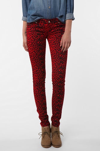 printed denim trend