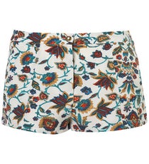 Topshop Cream Paisley Shorts, $60, available at Topshop. 14H63BCRM_large
