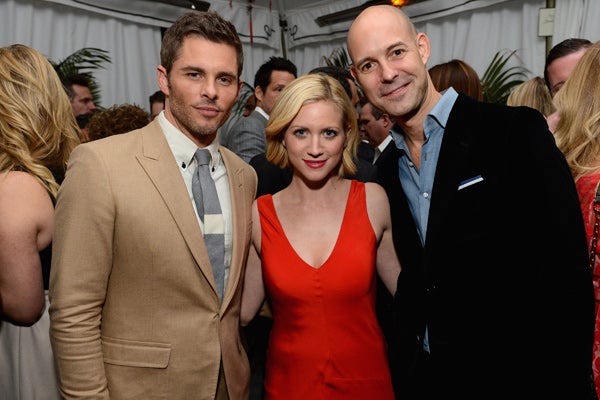 Actors-James-Marsden,-Brittany-Snow-and-publisher-of-GQ-Chris-Mitchell-attend-the-GQ-Men-of-the-Year-Party,-courtesy-of-Grey-Goose