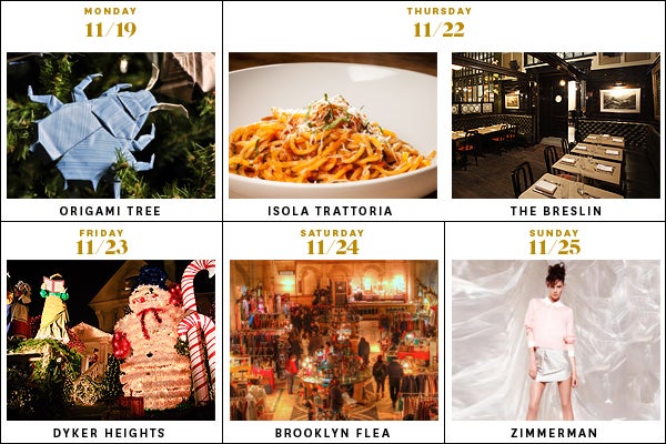 All Your Plans For The Next Few Weeks: R29's Holiday Events Guide