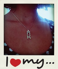 I Love My...Gold Initial Necklace michelle-king-op