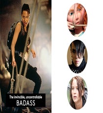 The Invincible, Uncontrollable Badass
Seen: Bucking authority, having all the tricks up her sleeve, saving everyone at the last minute, obviously unaware that she desperately needs some sort of support network or sense of community.
Rooted in: Many, many roles of Angelina Jolie
Examples: Lisbeth Salander in The Millennium Trilogy, Hunger Games' Katniss, Merida from Brave, Amy Adams in The Fighter, Saoirse Ronan in Hanna
Photo: Moviestore Collection/RexUSA, Disney/Pixar, Music Box Films, Lionsgate Badass