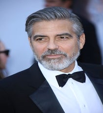 Best: George Clooney
Someone at the viewing party we were at noted he looks like he's doing Hemingway cosplay. To which we respond, how is that a bad thing? Nobody works the salt-and-pepper like George. In fact, that color is so wonderfullly nuanced, we're shocked he's not being paid millions as a spokesperson for some graceful gray box dye.
Photo: Jim Smeal/BEI Images. rexusa_1255640lf