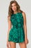 Motel-Rocks-Print-Green-Playsuits