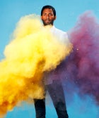 Watch: Behind The Scenes At Happy Socks x Manish Arora's Happy Holi Collab happy-holi