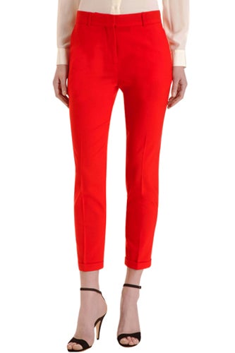 red pant