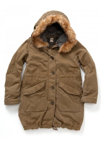 faux fur winter coat