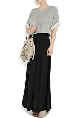 How to Wear Maxi Skirts