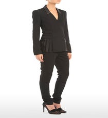 Alexander Wang Blazer, $750, available at Alexander Wang; Skinny Pant, $435, available at Alexander Wang. alexander-wang-750-435