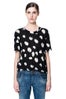 Zara Polka Dot Print T-Shirt_$29.90_ZARA