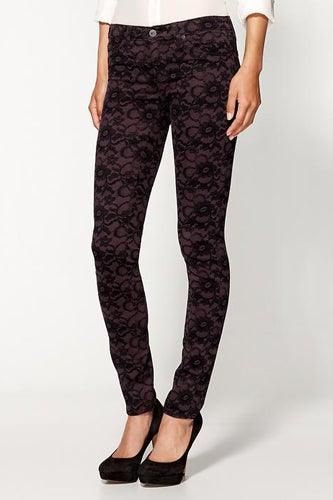 Adriano Goldschmied lace legging jeans