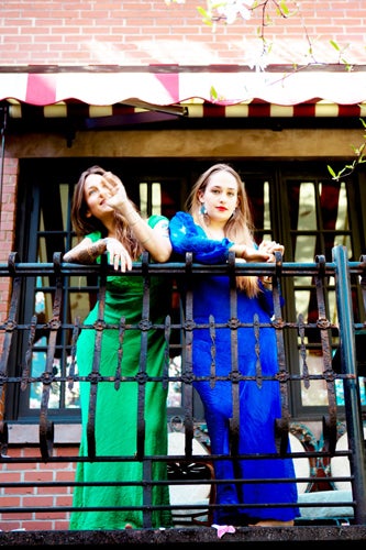 Family Ties: Jemima Kirke Models Her Mom's Gorgeous Duds