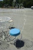 HOLLYWOOD REGENCY IRON PATIO PEACOCK CHAIRS-2