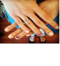 This Intermix employee revealed that she matched her mani to a recent wardrobe purchase. (Can you guess which designer she's talking about?)Photographed by Us Britton