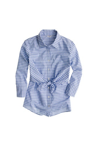 Altuzarra-Blue-Gingham-Top