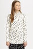10 Crosby Derek Lam Yarn Polka-Dot Shirt_$276.50_Saks Fifth Avenue