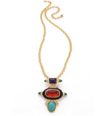 Kenneth Jay Lane Deco Pendant Necklace, $264, available at Shopbop. shopbopFINAL