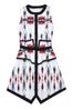 mirrored-ink-blot-print-shift-pointed-peplum-dress