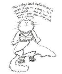 Grace Coddington Wants Real Punks, Draws Cat Versions, Is Perfect cat1