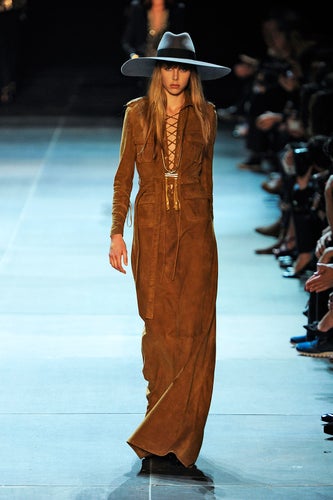 Hedi Slimane's Saint Laurent Debut Takes Paris Fashion Week To SoCal