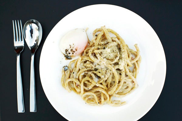 Superba-Snack-Bar-Smoked-Bucatini,-Carbonara-Pancetta-and-egg