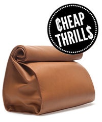 Cheap Thrill: A Quirky Brown-Bag Clutch For Not Too Much Paper cheap-thrill