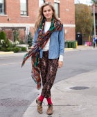 A Dashed-Out-The-Door Look Worth Trying, Even If You ARE A Morning Person toronto-street-style