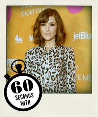 Rose Byrne Charms Our Socks Off (In 60 Seconds... Maybe Less) rose-byrne-op