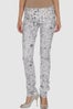 printed denim trend