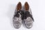 2-LANVIN-Black-White-Snakeskin-Lace-up-Oxford-Derby-Shoes