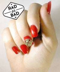 Rad Or Bad: Would You Sport These Ornate Nail Decals? nail-veil-opener