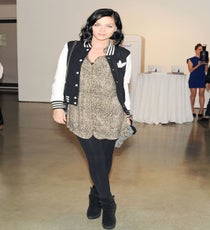 Leigh Lezark goes varsity.
Photo: Billy Farrell/BFAnyc.com. rx5