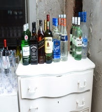No party is complete without a bar full of booze.Photo: Joe Schildhorn /BFAnyc.com 545618