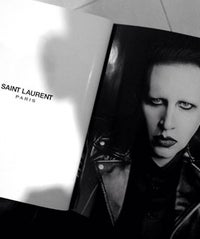 So, Marilyn Manson Is Hedi Slimane's Newest Model, Obviously marilyn-opener