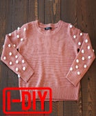 DIY A Cozy Pom-Pom-Sleeved Sweater opener1