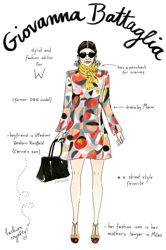 An Illustrated Guide To The Top Fashion Editors