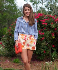 This Floral 'Fit Will Make You Forget Your Rainy-Day Blues o