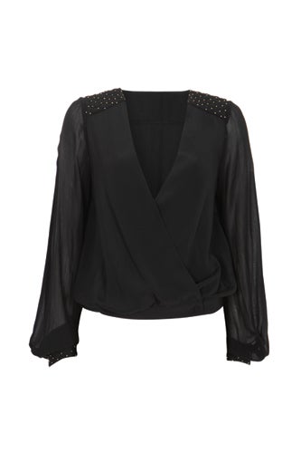 black-sheer-top-vneck-studded-shoulders