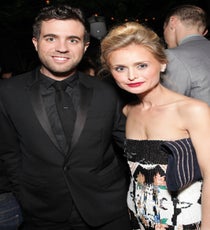 Our own Kristian Laliberte would probably be dating Natalie Obradovich in an alternate universe. Or maybe he just likes her Oscar de la Renta dress. Photographed by David X Prutting/Courtesy of BFAnyc.com. 561600