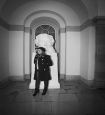 Beyoncé stands in front of the Lincoln bust at the Capitol.
Photos: Courtesy of Tumblr/iambeyonce
beyonce_tumblr_02.2