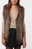 ecote faux fur vest