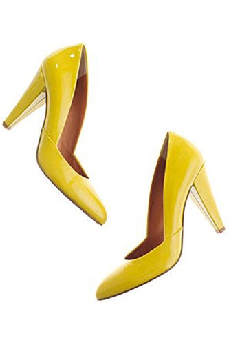 NEW_Madewell_Film_Noir_Yellow_Patent_Slide