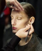 "Soft Graphic" Hair & Makeup At Richard Chai opener