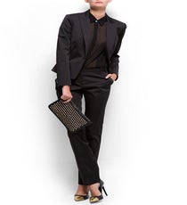 Mango Saint Finish Blazer, $119.99, available at Mango; Suit Trousers, $69.99, available at Mango. mango-119.99-69