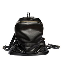 Romwe Lovely Style Black Backpack, $61.99, available at Romwe. romwe